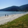 Golden Beach - Centrum és a nagy strand között