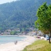 Golden Beach - Centrum és a nagy strand között